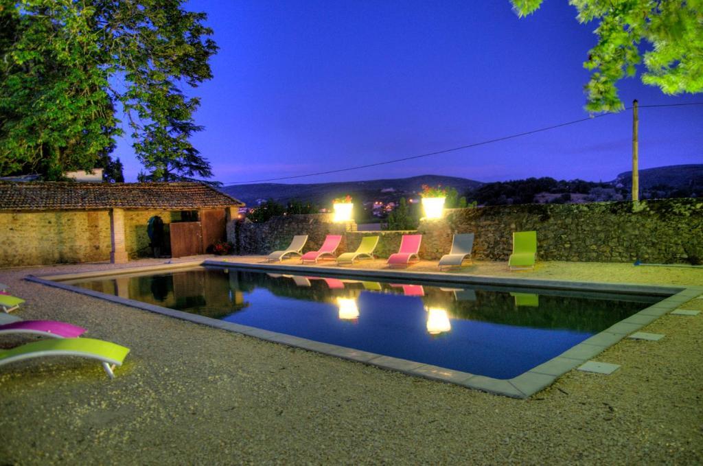 Gites Du Domaine Des Dames Vallon-Pont-dʼArc Δωμάτιο φωτογραφία